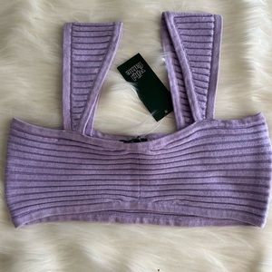 Ribbed Knit Crop Top